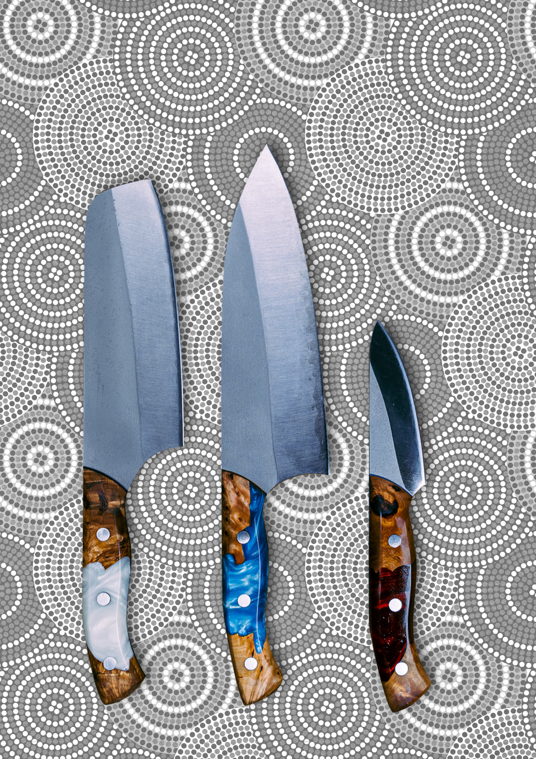 The BBQ Starter Set - Big Red Knives