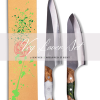 Veg Lover Gift/Set - Big Red Knives