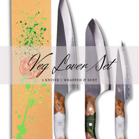 Veg Lover Gift/Set - Big Red Knives