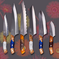 Complete 6 Knife Collecton | "Big Red" Kit - Big Red Knives