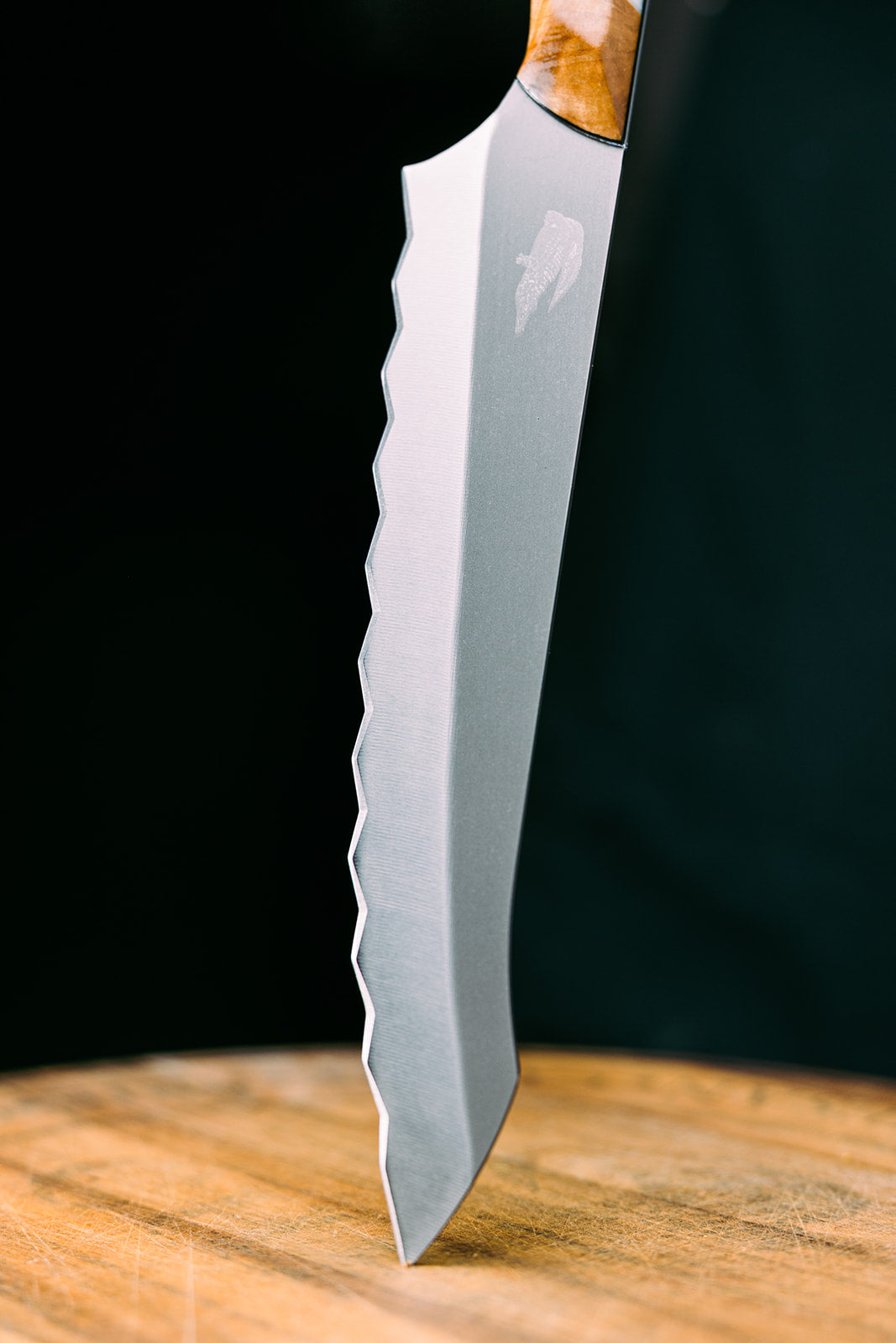 Australian Serrated Knife | "The Croc" Knife | Custom - Big Red Knives