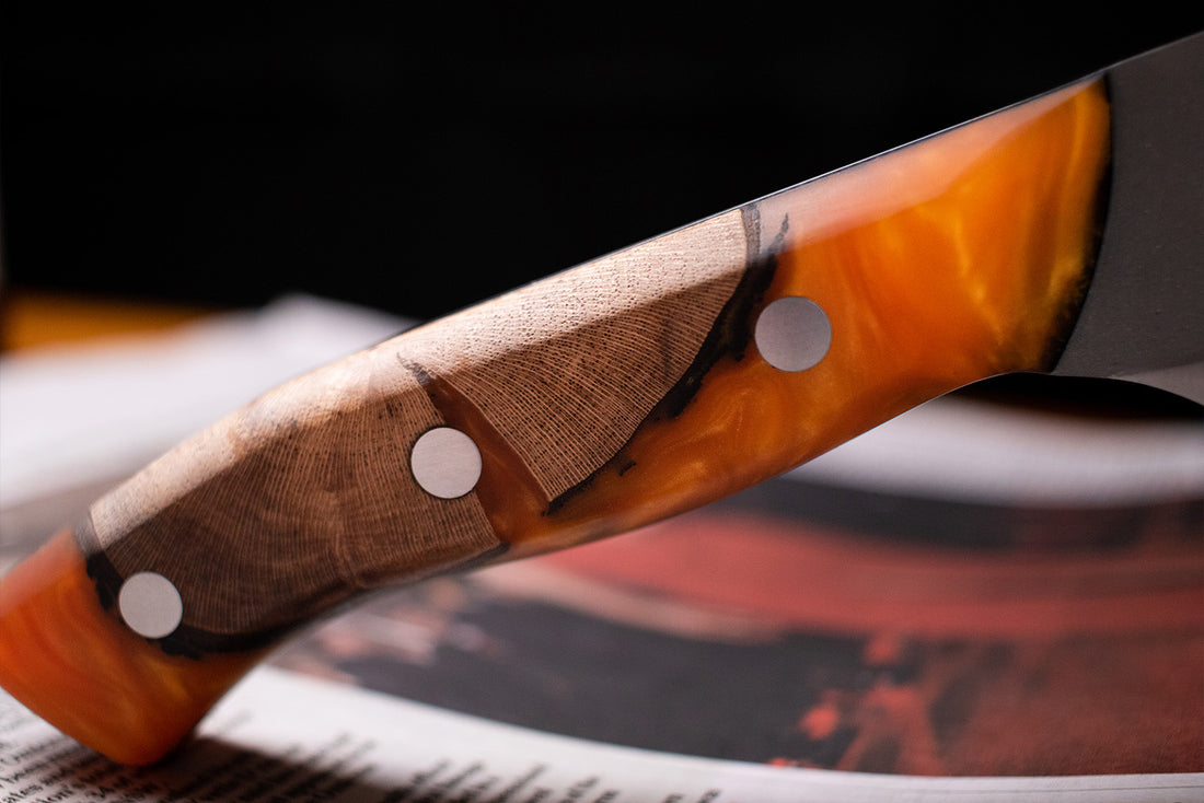Australian Chefs Chopper | The "Wombat" Chopper | Custom - Big Red Knives