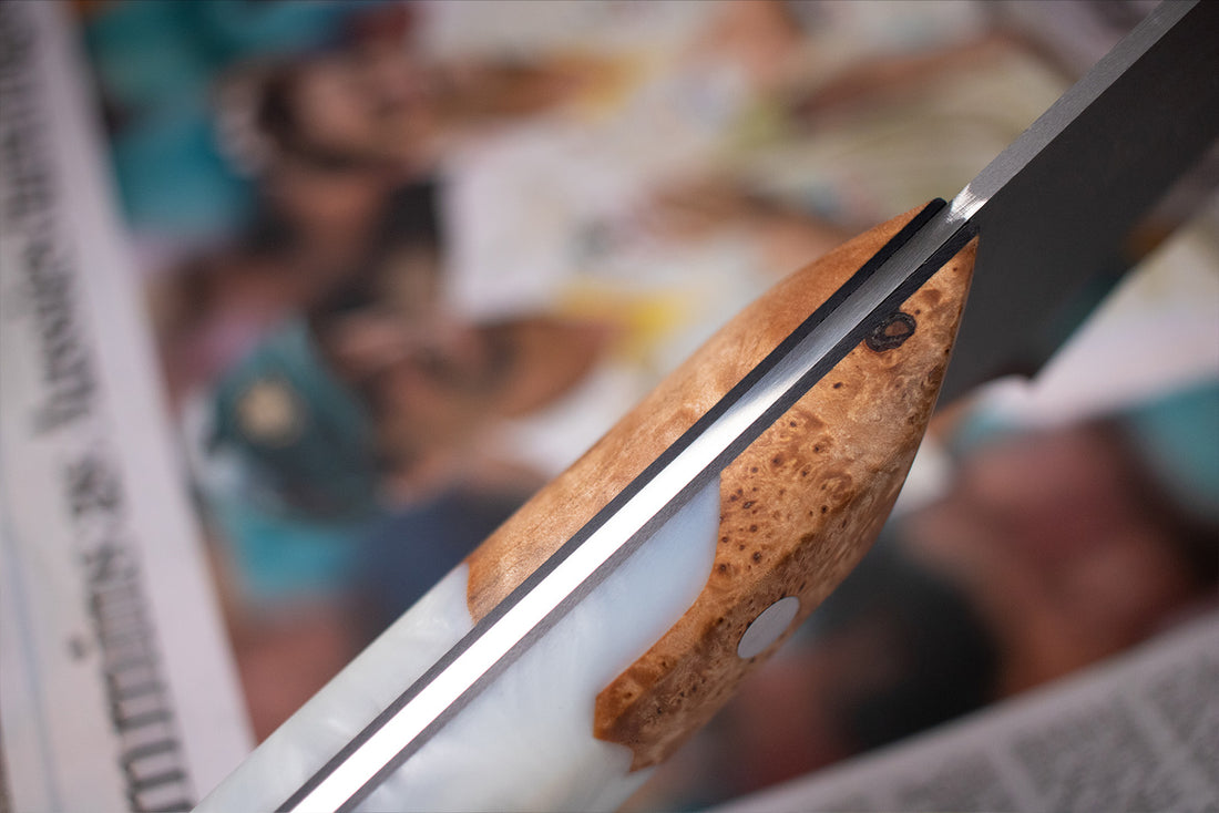 Australian Chefs Chopper | The "Wombat" Chopper | Custom - Big Red Knives