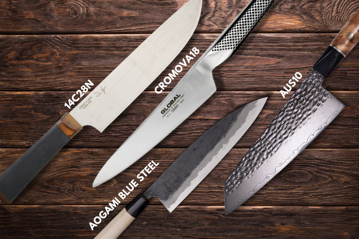Top 10 kitchen Knife Steels from around the world