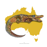 Australian Serrated Knife | "The Croc" Knife | Custom - Big Red Knives