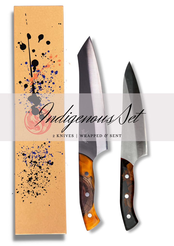 Indigenous Gift/Set - Big Red Knives