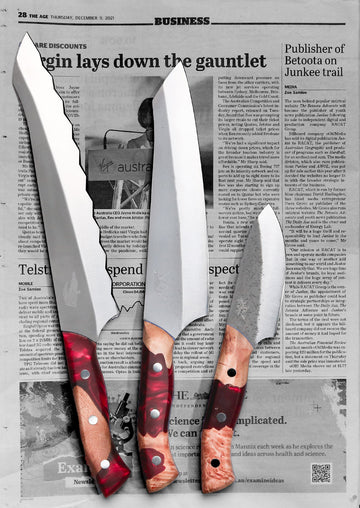 You Ripper Set | The "Big Red" Carving Set - Big Red Knives
