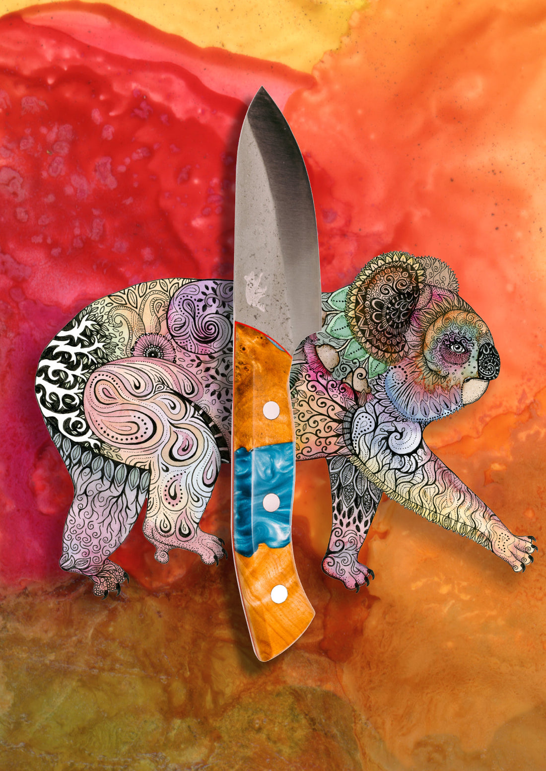 Australian Mini Chopper | The "Koala" Knife - Big Red Knives